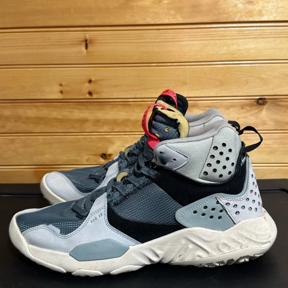 Air Jordan Delta Mid Hasta DC2130-300 Blue Pumice Grey Crimson US Men’s 10.5 - Picture 4 of 8